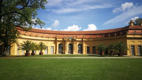 Die Orangerie im Schlossgarten (Bild: Claudia Hoga)